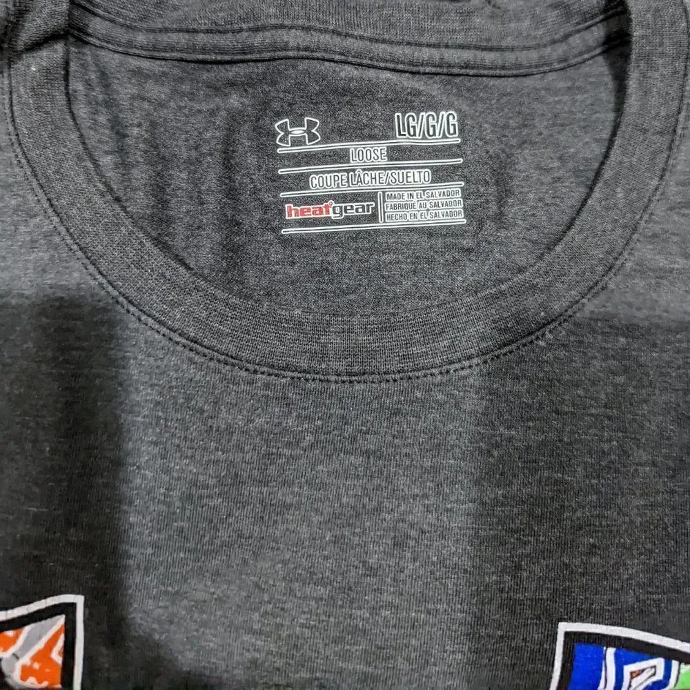 ‎Under armour state of illinois football t shirt Heat Gear